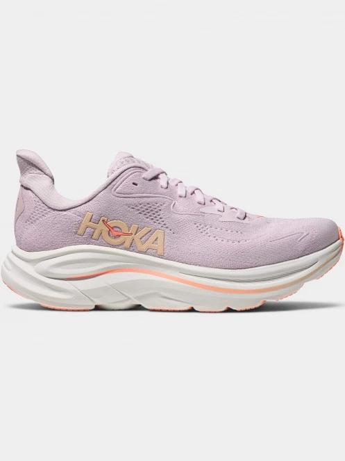 Hoka Clifton 10 női aszfalt futócipő lila színben 4