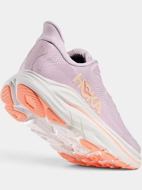 Hoka Clifton 10 női aszfalt futócipő lila színben 5
