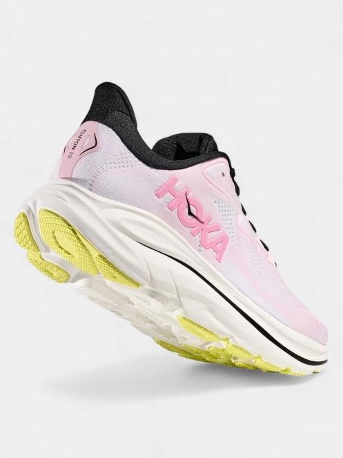 Hoka Clifton 10 női aszfalt futócipő rózsaszín színben 6