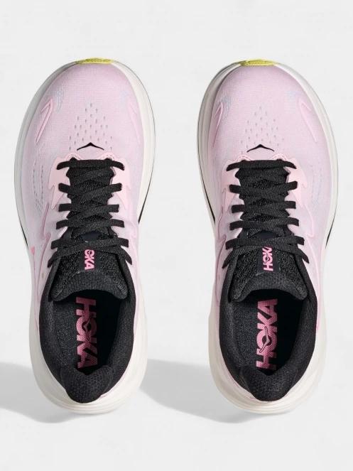 Hoka Clifton 10 női aszfalt futócipő rózsaszín színben 8