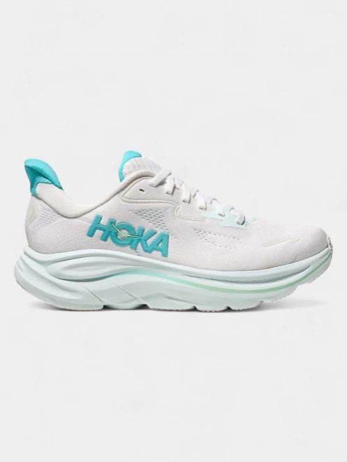 Hoka Clifton 10 női aszfalt futócipő fehér színben 3