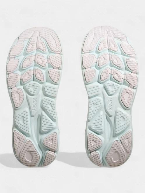 Hoka Clifton 10 női aszfalt futócipő fehér színben 9