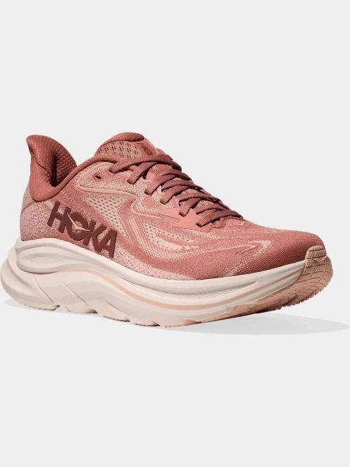 Hoka Clifton 10 női aszfalt futócipő rózsaszín színben 2