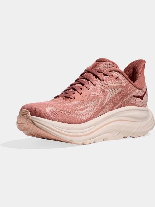Hoka Clifton 10 női aszfalt futócipő rózsaszín színben 5