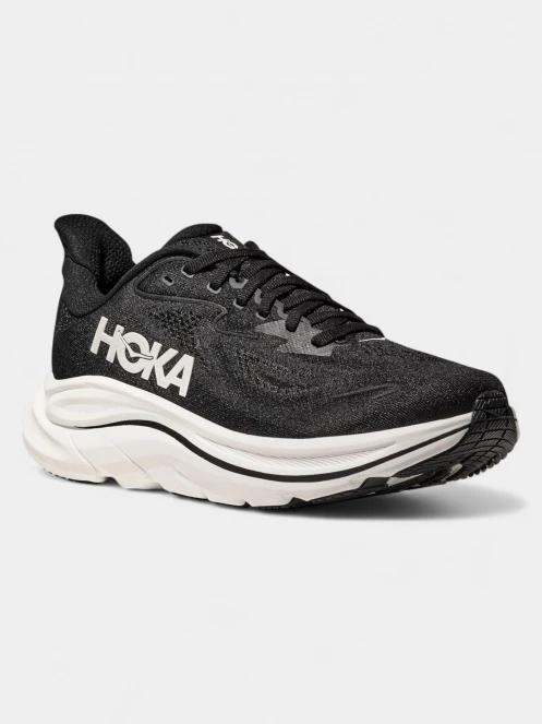Hoka Clifton 10 női aszfalt futócipő fekete színben 2