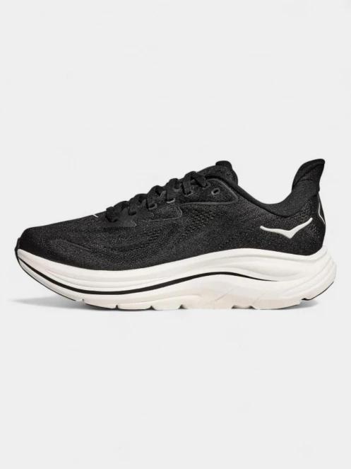 Hoka Clifton 10 női aszfalt futócipő fekete színben 4