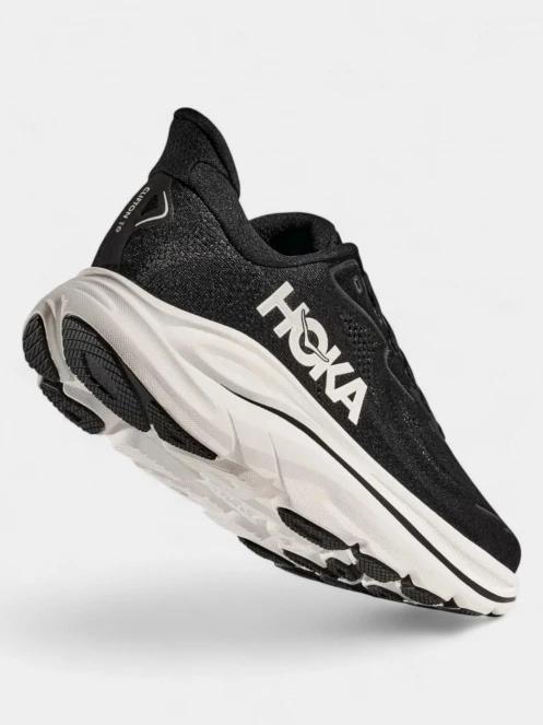 Hoka Clifton 10 női aszfalt futócipő fekete színben 6