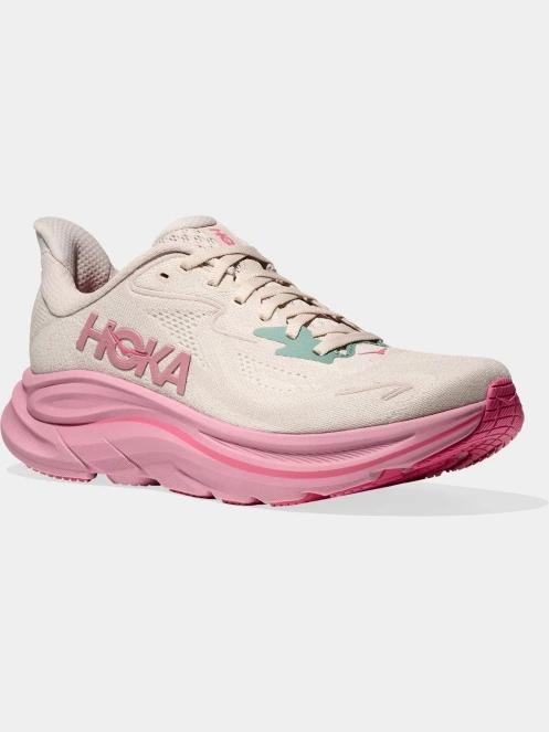 Hoka Clifton 10 női aszfalt futócipő rózsaszín színben 2