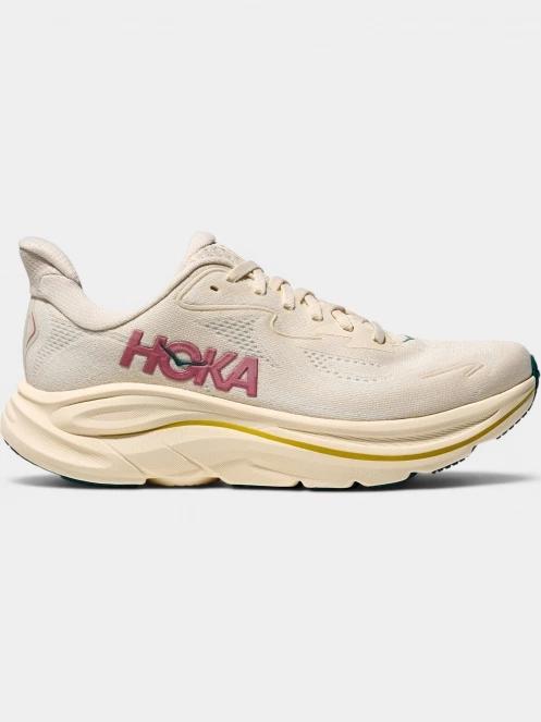 Hoka Clifton 10 női aszfalt futócipő homok színben 2