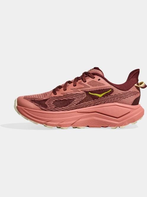 Hoka Challenger 8 női futócipő bordó színben 4