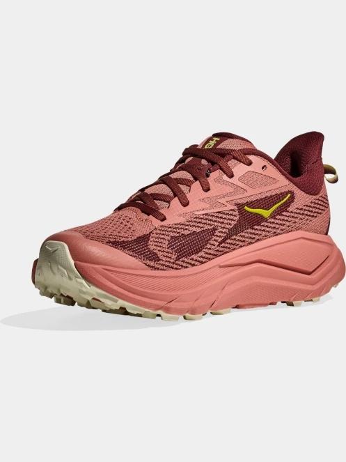 Hoka Challenger 8 női futócipő bordó színben 5