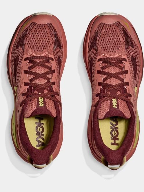 Hoka Challenger 8 női futócipő bordó színben 8