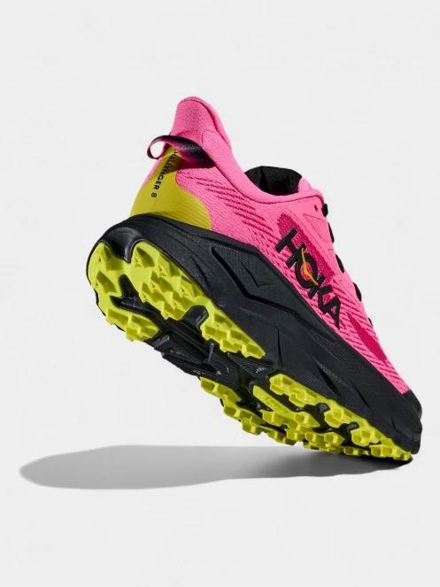 Hoka Challenger 8 női futócipő magenta színben 6