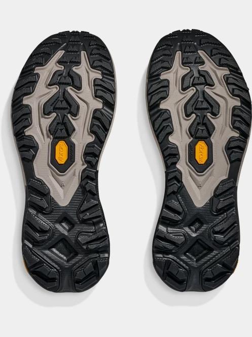 Hoka Mafate 5 férfi terepfutó cipő szürke színben 9