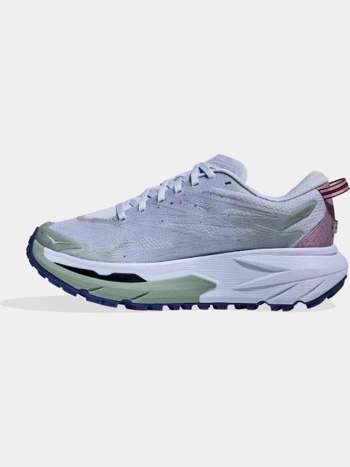 Hoka Mafate 5 női terepfutó cipő kék színben 3