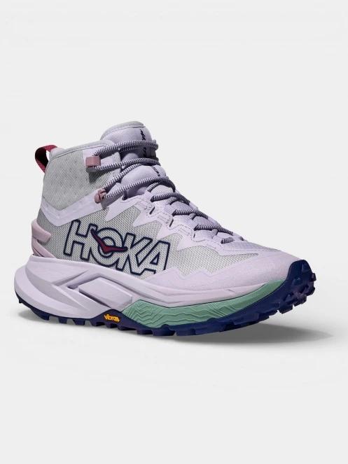 Hoka Mafate Hike női túrabakancs lila színben 2