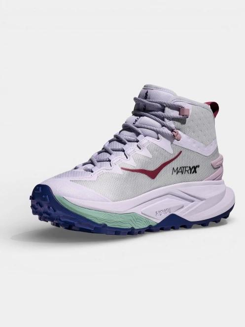 Hoka Mafate Hike női túrabakancs lila színben 5