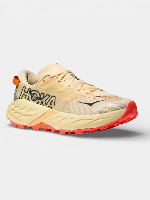 Hoka Speedgoat 7 női terepfutó cipő sárga színben 2