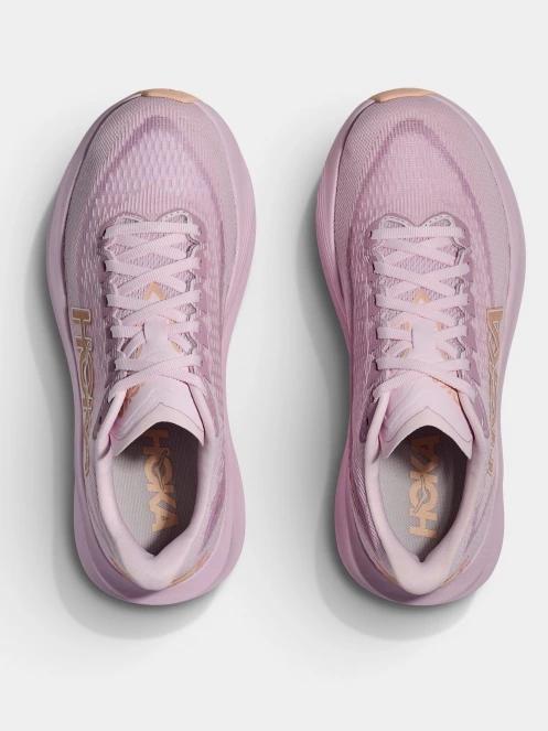 Hoka Mach 7 női aszfalt futócipő lila színben 8
