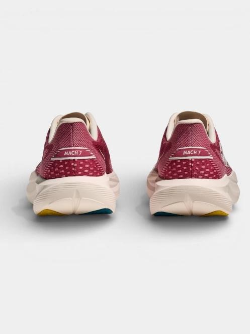 Hoka Mach 7 női aszfalt futócipő bordó színben 7