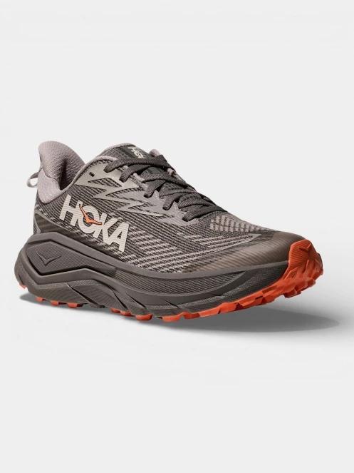 Hoka Challanger 8 GTX női futócipő szürke színben 2