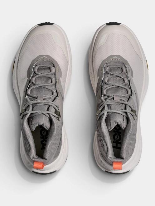 Hoka Transport Hike GTX női túrabakancs szürke színben 8
