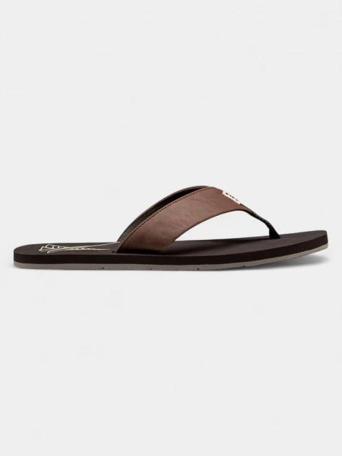 Helly Hansen Seasand Leather Sandal 2 férfi papucs barna színben 4