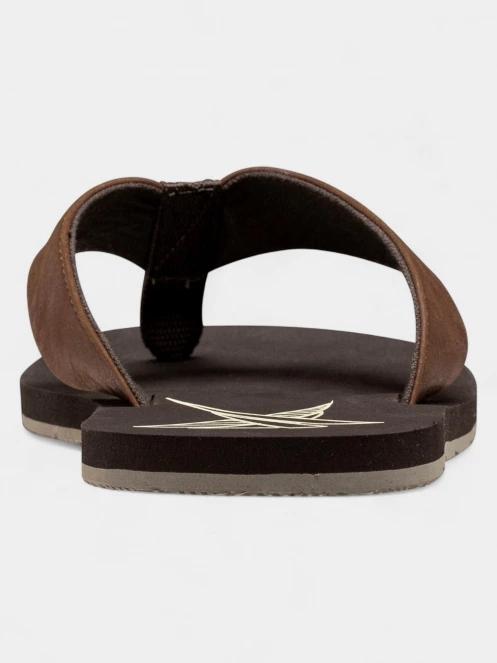 Helly Hansen Seasand Leather Sandal 2 férfi papucs barna színben 6