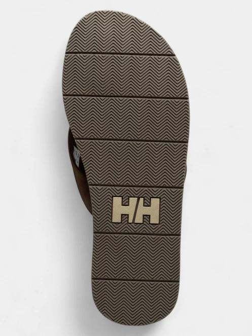 Helly Hansen Seasand Leather Sandal 2 férfi papucs barna színben 8
