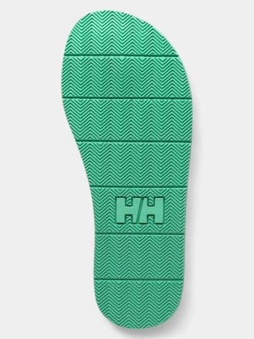 Helly Hansen W Logo Sandal 2 női flip flop papucs zöld színben 8