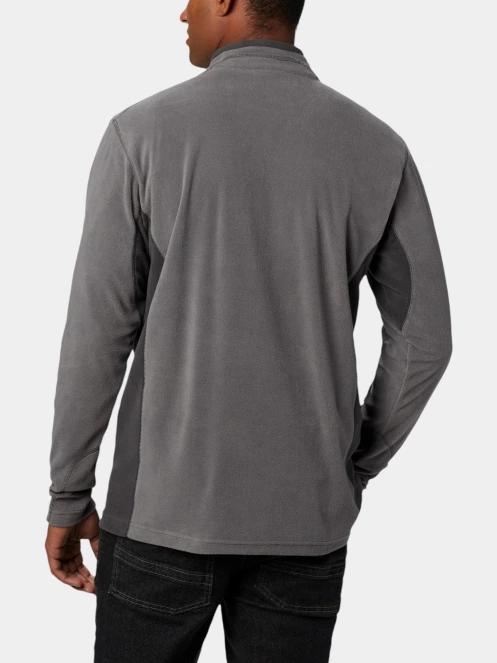 Columbia Klamath Range II Half Zip férfi polár pulóver szürke színben 4