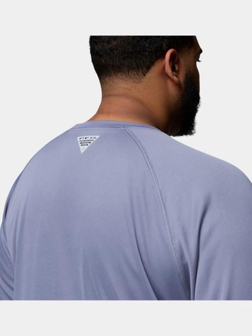 Columbia Terminal Tackle Long Sleeve Shirt férfi hosszú ujjú sport póló lila színben 7