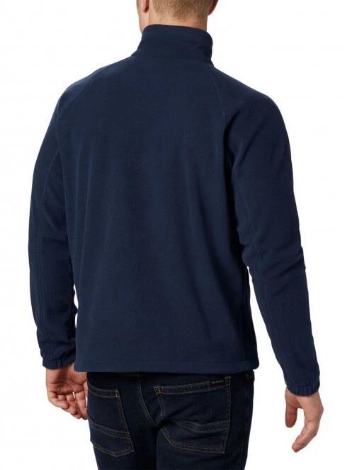 Columbia Fast Trek II Full Zip Fleece férfi polár pulóver sötétkék színben 4
