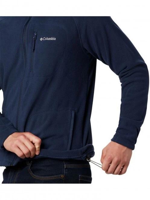Columbia Fast Trek II Full Zip Fleece férfi polár pulóver sötétkék színben 5