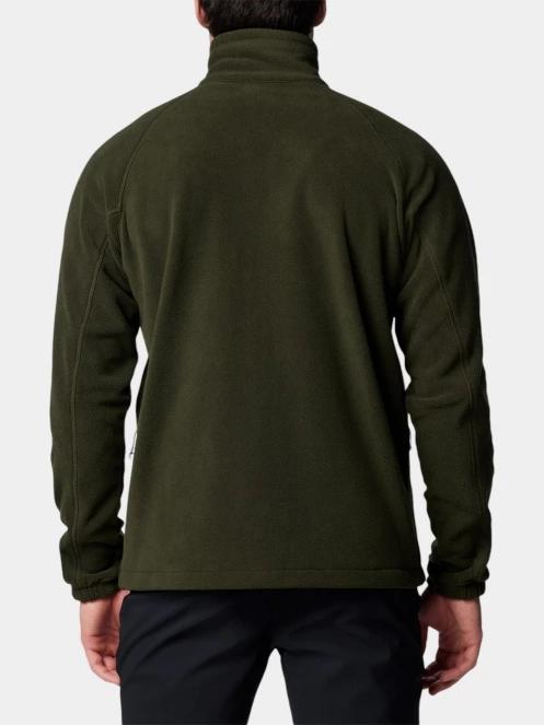 Columbia Fast Trek II Full Zip Fleece férfi polár pulóver zöld színben 4
