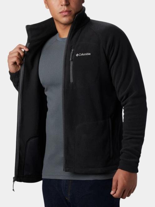 Columbia Fast Trek II Full Zip Fleece férfi polár pulóver fekete színben 5