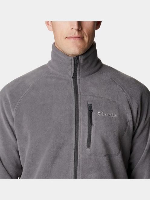 Columbia Fast Trek II Full Zip Fleece férfi polár pulóver szürke színben 7