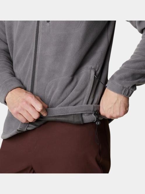 Columbia Fast Trek II Full Zip Fleece férfi polár pulóver szürke színben 8