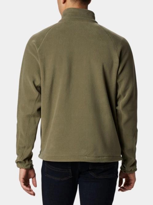 Columbia Fast Trek II Full Zip Fleece férfi polár pulóver zöld színben 4