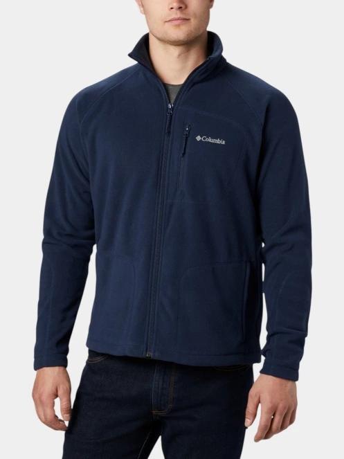 Columbia Fast Trek II Full Zip Fleece férfi polár pulóver kék színben 5