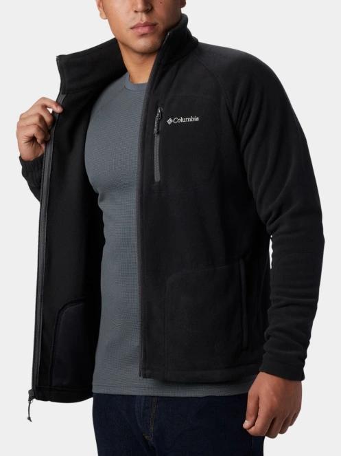 Columbia Fast Trek II Full Zip Fleece férfi polár pulóver fekete színben 7