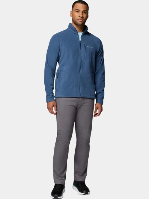 Columbia Fast Trek II Full Zip Fleece férfi polár pulóver kék színben 5