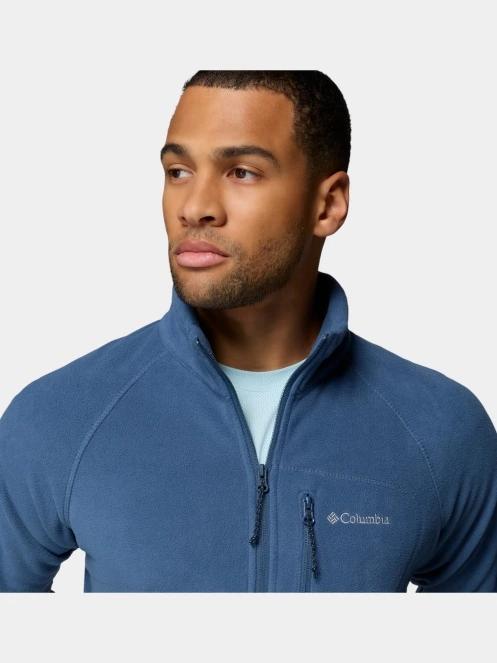 Columbia Fast Trek II Full Zip Fleece férfi polár pulóver kék színben 8