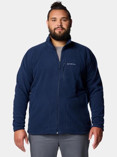 Columbia Fast Trek II Full Zip Fleece férfi polár pulóver sötétkék színben 2