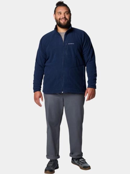 Columbia Fast Trek II Full Zip Fleece férfi polár pulóver sötétkék színben 6