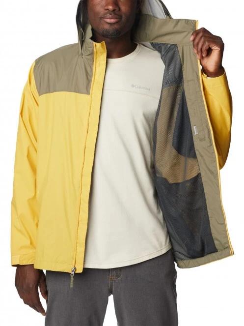 Columbia Glennaker Lake Rain Jacket férfi széldzseki sárga színben 5