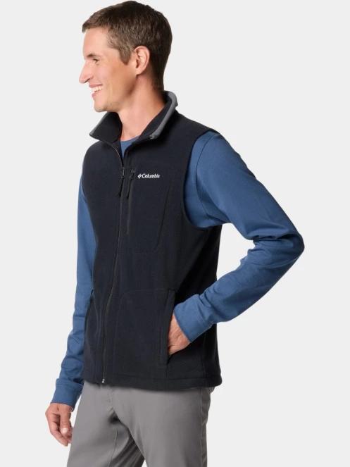 Columbia Fast Trek Fleece Vest férfi polár mellény fekete színben 3
