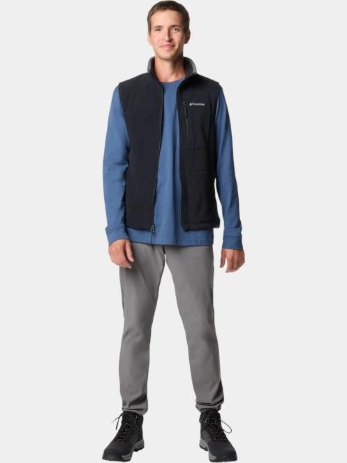 Columbia Fast Trek Fleece Vest férfi polár mellény fekete színben 5