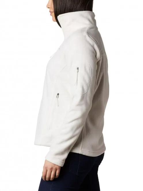Columbia Fast Trek II Jacket női polár pulóver fehér színben 4