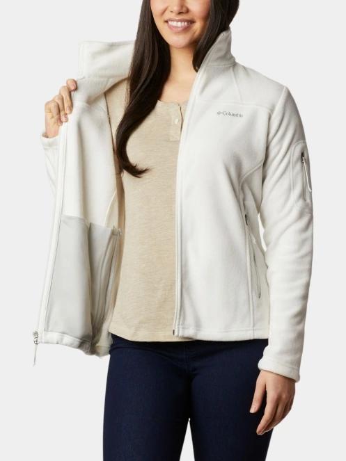 Columbia Fast Trek II Jacket női polár pulóver homok színben 5